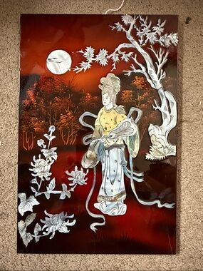 Vietnamese Lacquered wood Wall Art